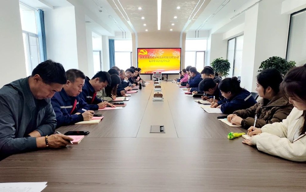 甘肅前進集團傳祁甘味乳業支部委員會召開選舉大會